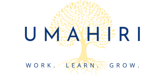 Umahiri Logo - Work. Learn. Grow.